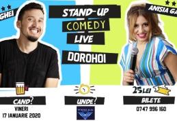 Hai să râdem și să ne distrăm împreună! Te aşteptăm la un Show Nou Nouț de STAND UP COMEDY
