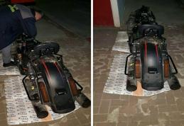 Motocicletă Harley furată din Italia, depistată la PTF Stânca - FOTO