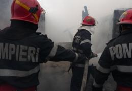 Incendiu la o casă de pe strada Sorin Dumitraș din municipiul Dorohoi