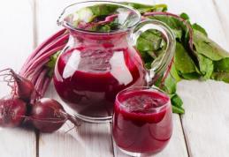 Beneficii pentru organism oferite de sucul de sfeclă roșie