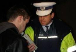 Tot mai mulţi şoferi, prinşi băuţi la volan!