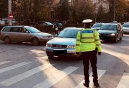 Șoferii care nu acordă prioritate, amendați de polițiști