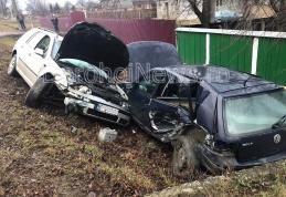 Accident violent cu două victime pe drumul Dorohoi – Pomârla - FOTO