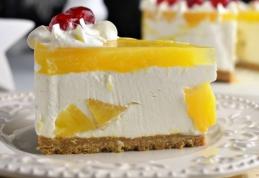 Tort din iaurt cu ananas