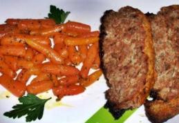 Ruladă de carne cu crustă de cașcaval