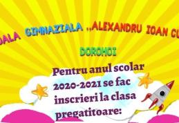Școala Gimnazială „A.I.Cuza” Dorohoi: Vezi oferta educațională pentru anul școlar 2020-2021! 