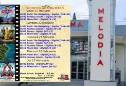Vezi ce filme vor rula la Cinema „MELODIA” Dorohoi, în săptămâna 21 - 27 februarie – FOTO
