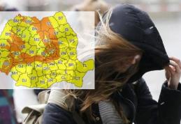 Meteorologii atenționează! COD GALBEN de intensificări ale vântului