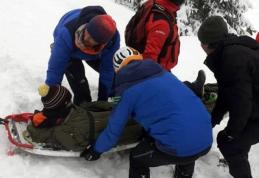 Femeie din Botoșani rănită în timpul unei cățărări pe munte la Borșa - FOTO