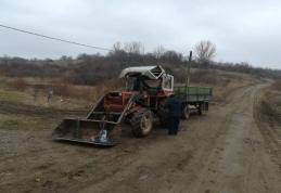 Remorcă neînmatriculată, depistată în trafic de poliţiştii de frontieră dorohoieni - FOTO