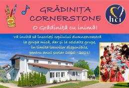 Ofertă educațională: Grădinița Cornerstone – O grădiniță cu inimă