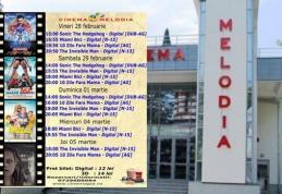 Vezi ce filme vor rula la Cinema „MELODIA” Dorohoi, în săptămâna 28 februarie – 5 martie – FOTO