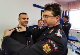 Patru pompieri botoșăneni avansați de „Ziua Protecției Civile din România” - FOTO
