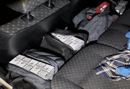 Volkswagen Passat încărcat cu ţigări de contrabandă, interceptat la Dorohoi - FOTO
