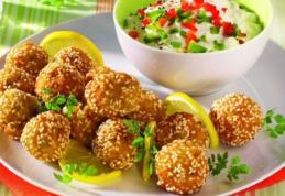 Crochete din ciuperci cu susan