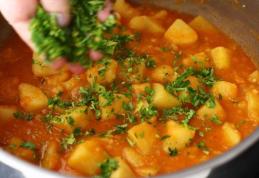 Mâncărică de cartofi cu piept de pui