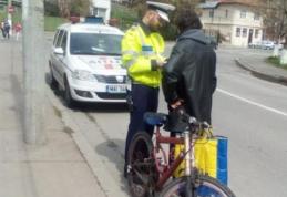 Şi bicicliştii sunt luaţi în vizor de poliţişti