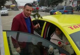 Taxi Speed Dorohoi: Flori și curse gratuite oferite de 8 Martie pentru toate doamnele și domnișoarele - FOTO