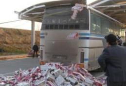 Țigări de contrabandă ascunse în pâine şi detergent, descoperite la vămile Siret şi Sculeni