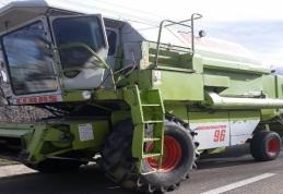 Utilaj agricol neînregistrat depistat de polițiștii de frontieră din Dorohoi - FOTO