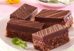 Prăjitură cu rom și ciocolată