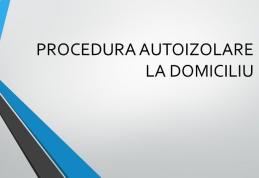 DAS Dorohoi: Vezi procedura de autoizolare la domiciliu