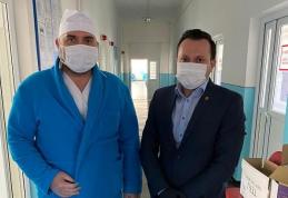 Om de afaceri botoșănean implicat în lupta cu Covid-19. Donații și către Spitalul Dorohoi - FOTO