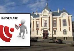Primăria municipiului Dorohoi informează