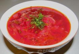 Borș moldovenesc cu sfeclă roșie