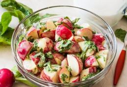 Salată de ridichi cu chefir