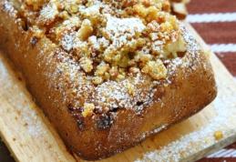 Prăjitură cu nuci și banane