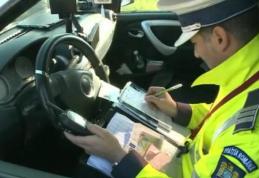 Un botoșănean cu permisul suspendat a fost prins conducând peste viteza legală