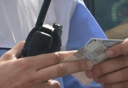 Tânăr, prins la volan cu permis de conducere FALS în urma unui control de rutină