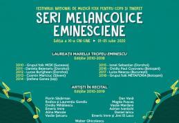 Festivalul Naţional de Muzică Folk „Seri melancolice eminesciene” ediţia a XI-a va fi organizată on-line