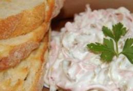 Salată de conopidă cu șuncă și maioneză