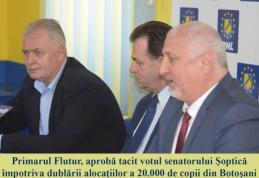 Doina Federovici: „Senatorul PNL, Costel Șoptică a votat împotriva dublării imediate a alocațiilor pentru 80.000 de copii din Botoșani”