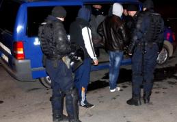 Scandalagii amendați de jandarmi