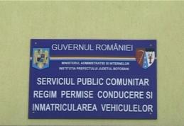 NOU! Se deschide Punctul de lucru pentru Serviciul de Înmatriculări Auto de la Dorohoi