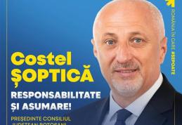 Costel Șoptică - Candidat la funcția de Președinte al Consiliului Județean Botoșani