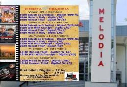 Vezi ce filme vor rula la Cinema „MELODIA” Dorohoi, în săptămâna 9 – 15 octombrie – FOTO