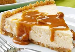 Cheesecake cu caramel