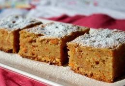 Prăjitură cu morcov și mere