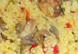 Cuscus cu ciuperci