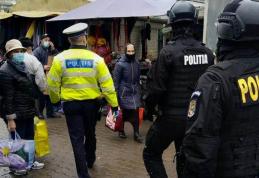 Acțiune „blitz” a polițiștilor și jandarmilor în Piața Centrală din municipiul Botoșani