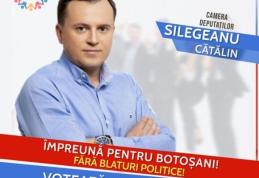 Cătălin Silegeanu: Botoșani trezește-te la realitate, până nu te trezești cu realitatea dură peste tine!