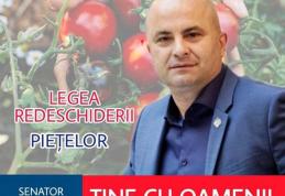 Lucian Trufin: „Domnilor liberali vă invit să faceți campanie electorală și în piețele agroalimentare – scuzați - pe lângă piețe că voi le-ați închis!