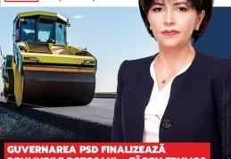 Doina Federovici: Guvernarea PSD finalizează drumurile Botoșani – Târgu Frumos și Botoșani - Ștefănești, așa cum a făcut și Botoșani - Suceava!