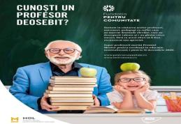 Cunoști un profesor deosebit? Premiul Mentor pentru excelență în educație - ultima lună pentru nominalizări