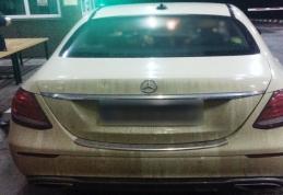 Autoturism de lux declarat furat din Germania, descoperit la frontiera de est, la câteva ore de la semnalarea furtului