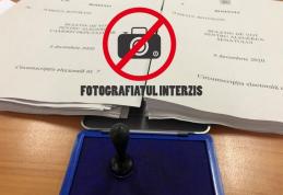 Botoșăneni sancționați de polițiști după ce au fotografiat buletinele de vot ștampilate